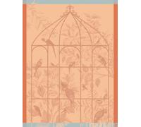 LE JACQUARD FRANÇAIS Strofinaccio Sonate Rougegorge 60 x 80 cm cotone