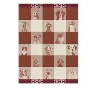 LE JACQUARD FRANÇAIS Strofinaccio TRUFFES Brown, 60 x 80 cm, 100% cotone