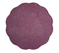 Le Jardin Des Cigales - 3009508, Set Da Tavola , 38 Cm , Fleur , Fibra Di Carta , Viola