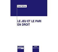 Le jeu et le pari en droit