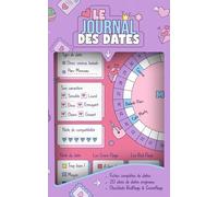 Le Journal des Dates: 100 pages de fiches complètes pour analyser tes dates, repérer les green et red flags, des questions pour t'aider à reconnaître la bonne personne.