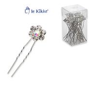 Le kikke Forcina fiorellino crystal 24 pezzi - Forcina capelli