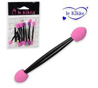 Le kikke Set 12 Pennelli Ombretto Spugnetta Colorati - Set pennelli makeup