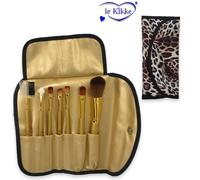 Le kikke Set Pennelli 7 Pezzi Maculato - Set pennelli per makeup