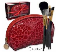 Le kikke Set Pochette Pennelli 3 Colori Assortiti - Set pennelli con pochette