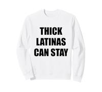 Le Latine Spesse Possono Rimanere Felpa