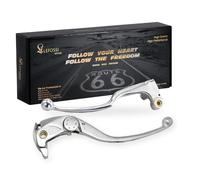 LE LEFOSSI Leva del freno della frizione del motociclo robusta e durevole Compatibile con Honda CBR 1000 RR CBR1000RR CBR600RR CBR 600 RR 07 08 09 10 11 12 13 14 15 16 17 18 Polished Silver