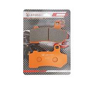 LE LEFOSSI Moto Fibra di Carbonio Posteriore Pastiglie Freno per Compatibile con Harley Davidson FLHR FLHRC FLTR FLTRX FLTRU FLHTC FLHTCU FLHT FLHTK FLHX FA409R