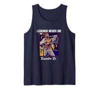 Le Leggende del BJJ Tee Non muoiono mai BJJ Gi Brazilian Jiu Jitsu Canotta, Uomo, Navy, M