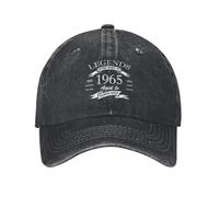 Le leggende delle donne degli uomini sono nate nel 1965 invecchiate alla perfezione berretto da baseball stampato cappello da camionista regolabile cappello da papà berretto snapback da baseball