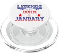 Le leggende nascono a gennaio stelle e strisce PopSockets PopGrip per MagSafe