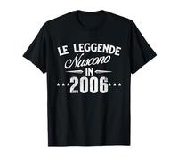 Le leggende nascono in 2006 Anno di nascita Compleanno Maglietta