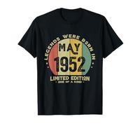 Le Leggende sono nate a Maggio 1952 Compleanno Maglietta