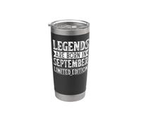 Le leggende sono nate a settembre compleanno settembre Bicchiere termico in acciaio inox doppia parete