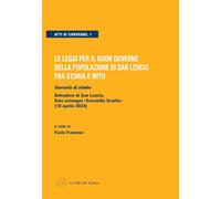 Libri Leggi Per Il Buon Governo Della Popolazione Di San Leucio Fra Storia E Mit