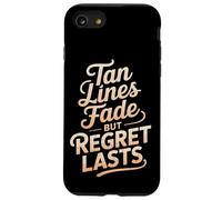 Le linee dell'abbronzatura svaniscono ma il rimpianto dura le scottature solari Custodia per iPhone SE (2020) / 7 / 8
