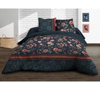 Le linge de Jules Copripiumino 220 x 240 + 2 federe - Puro cotone 57 fili - India