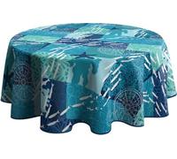 Le linge de Jules Nemo, tovaglia antimacchia rotonda, 160 cm
