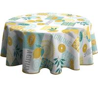 Le linge de Jules Tovaglia antimacchia al limone ovale, 150 x 240 cm