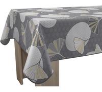 Le linge de Jules Tovaglia antimacchia Kobe Grigio - Rettangolo 150 x 300 cm