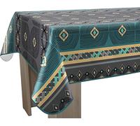 Le linge de Jules Tovaglia antimacchia Valparaiso blu, rettangolare, 150 x 240 cm