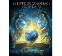 Le Livre de Coloriage Légendaire, Avec des Figures Mythologiques du Monde Entier pour Adultes: Plongez dans l'univers des mythes avec 30 figures mythologiques du monde entier