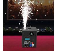 Le luci del DJ,Telecomando elettronico, 700 W, per palcoscenici, effetto speciale, macchina per effetti, scintille, matrimoni, feste, decorazione per palcoscenici, telecomando, colore nero, per DJ
