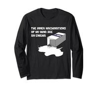 Le macchinazioni Interne della mia Mente Sono Un Enigma Maglia a Manica