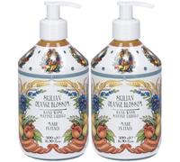 Le Maioliche Sapone Liquido Fiori d´Arancio di Sicilia 2x500 ml