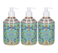 Le Maioliche Sapone Liquido Iris e Ylang Ylang Linea Capri 3x500 ml