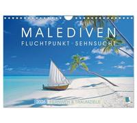 Le Maldive: Punto di fuga Desiderio (calendario da parete 2026 DIN A4 quer), Calvendo Calendario mensile: voglia di strada e obiettivi da sogno: Maldive arcipelago - Poesia nel Pacifico (CALVENDO
