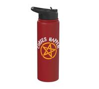 Le maledizioni del pentacolo accadono Stainless Steel Insulated Water Bottle