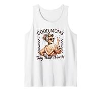 Le Mamme Fantastiche Dicono Parole Cattive Design Retro Canotta