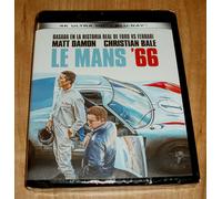 Le Mans '66 (Ford Vs. Ferrari) 4K UHD+Blu-Ray Nuovo Sigillato Azione A-B-C