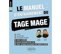 Le Manuel d’Entraînement du TAGE MAGE: 12 tests blancs + 1100 questions + 1100 vidéos (2026)