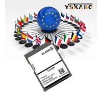 Le mappe più recenti e originali dell'intero versione europea 2021 per la scheda SD di navigazione Toyota TNS510 PZ445-SD333-0U