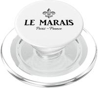 Le Marais Parigi Francia Fleur de Lis PopSockets PopGrip per MagSafe