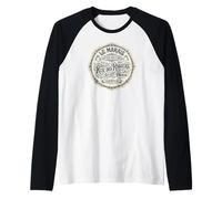 Le Marais Parigi Francia Quartier Historique Depuis 1240 Maglia con Maniche Raglan