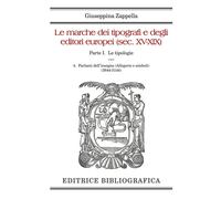 Le marche dei tipografi e degli editori europei (sec. XV-XIX). Vo