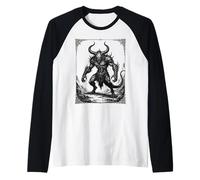Le Maree delle tenebre Forneus scatenato Maglia con Maniche Raglan
