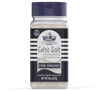 LE MARINIER CELTIC SALT Le Marinier Sale marino francese macinato fine, 8 once, ricco di minerali, 100% naturale e non raffinato, ricaricabile, sale marino biologico con minerali vitali. Sale marino