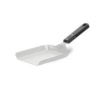 Le Marquier Spatola Grande con Bordi Plancha Inox Nero Grigio