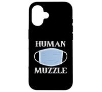 Le maschere sono museruole umane divertiti indossare le maschere anti maschera Custodia per iPhone 16