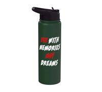 Le memorie not dreams Stainless Steel Insulated Water Bottle