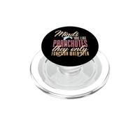 Le menti come i paracadute funzionano solo quando sono aperte PopSockets PopGrip per MagSafe
