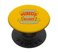 Le menti forti combattono battaglie silenziose PopSockets PopGrip Adesivo