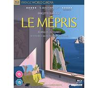 Le Mépris (Blu-ray) Michel Piccoli Fritz Lang Giorgia Moll Jean-Luc Godard