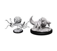 Le meravigliose miniature di D&D Nolzur - Grell e Basilisk