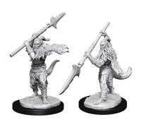 Le meravigliose miniature non verniciate dei diavoli barbuti di D&D Nolzur, alta