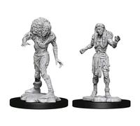 Le meravigliose miniature non verniciate di D&D Nolzur Assassino annegato e Aset